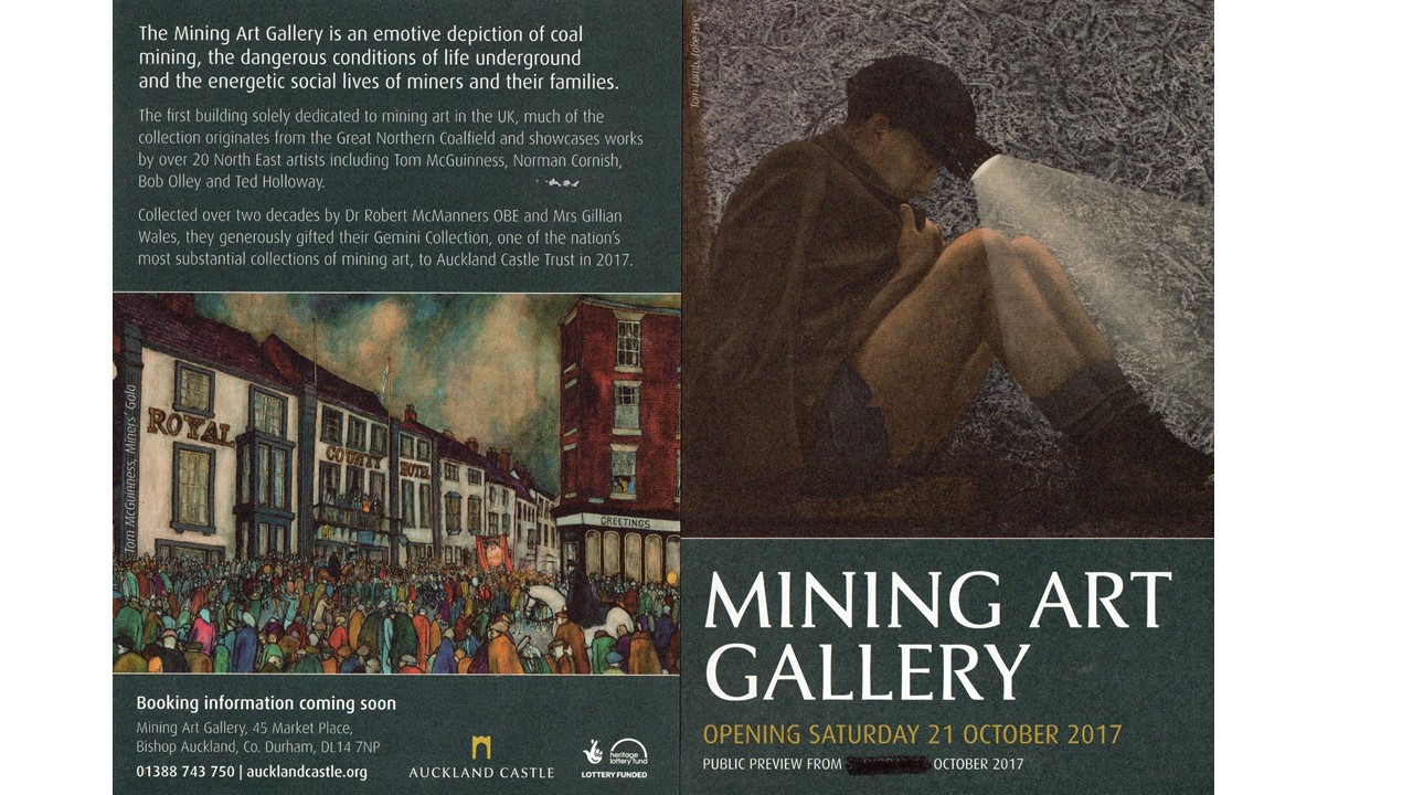 Mining art leaflet