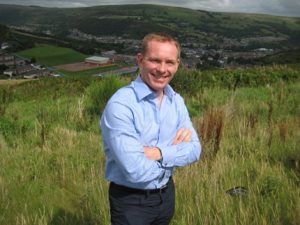 MP Chris Bryant in his picturesque Westminster constituency of Rhondda