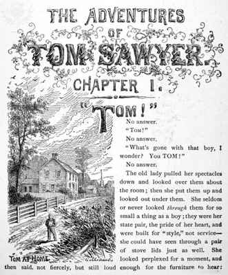 Mark Twain's Tom Sawyer Chapter 1