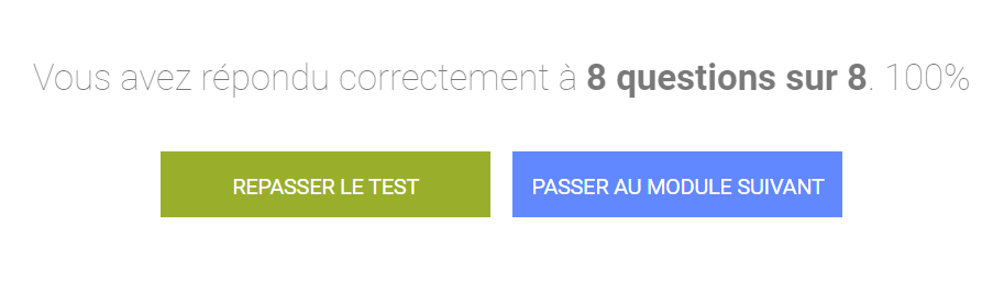 Google Educator Level 2 Module 3 Test in French 100%