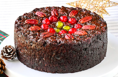 A Chirstmas Brandy Fruit Cake