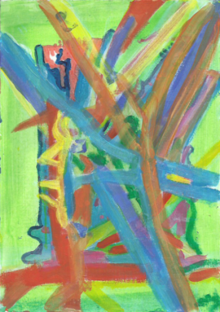 A scan of an abstract painting