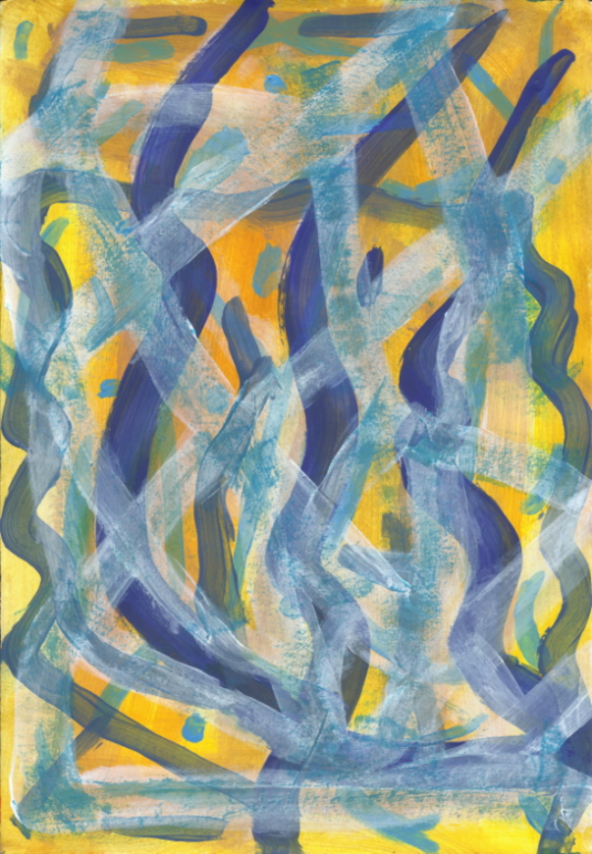 a scan of an abstract painting.