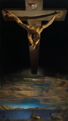 Christ of the cross Salvador Dali