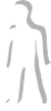 stylised image of a human figure with a shadow