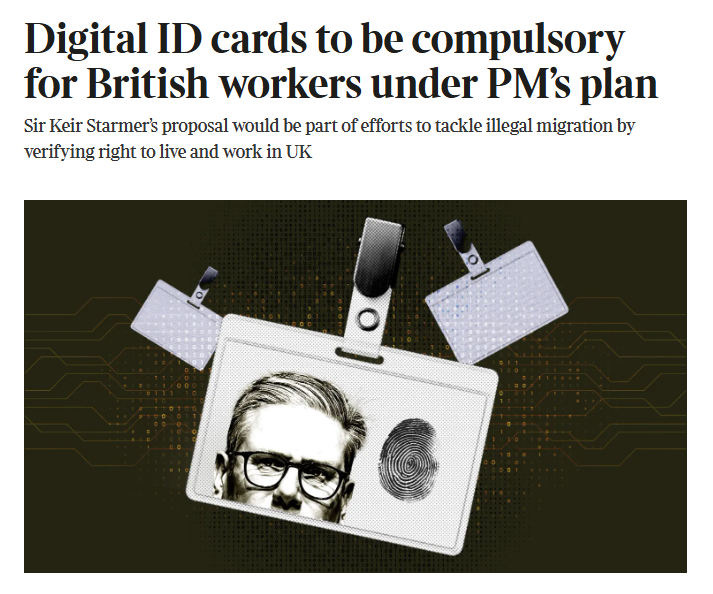 The Times headline on Digital ID
