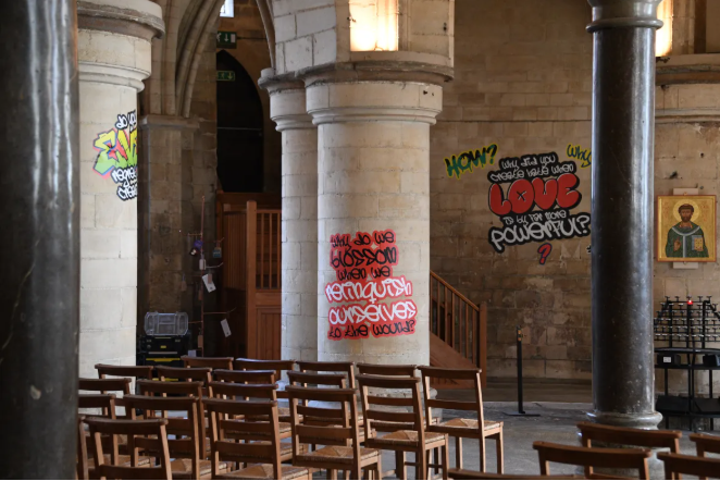 Canterbury Cathedral art installation