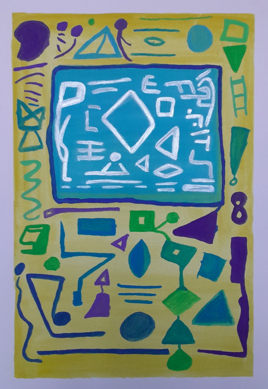 An abstract painting