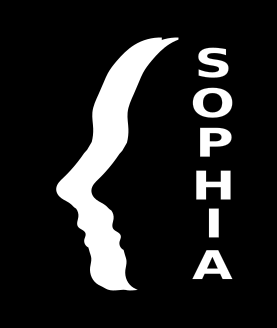 silhouette of a female face in profile
