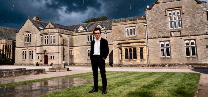 An AI-generated image of the author as a Fourth Former in 1976 at Sedbergh School, Cumbria