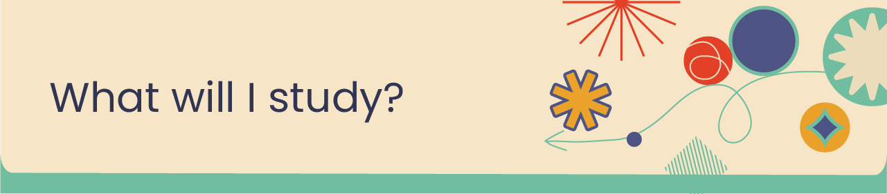 What will I study?