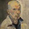 self-portrait in oil